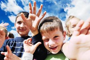 niños en edad preescolar foto