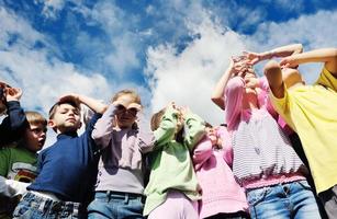 niños en edad preescolar foto