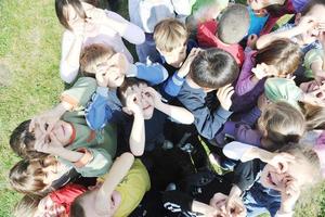 niños en edad preescolar foto