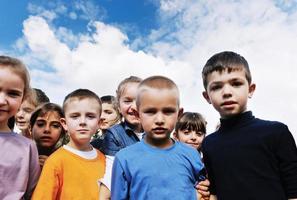 niños en edad preescolar foto