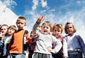 niños en edad preescolar foto