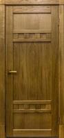 wooden doors in dark style color for modern loft interior and condo apartments flat photo