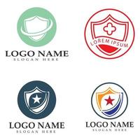 Shield and Sword logo icon design template.Guardian icon.security element. vector