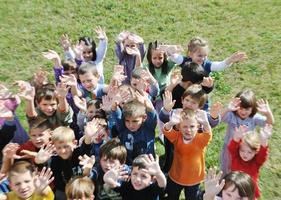 niños en edad preescolar foto