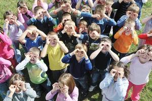 niños en edad preescolar foto