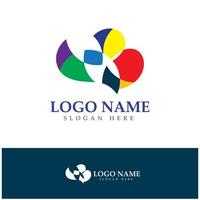 vector de concepto de diseños de logotipo cerebral, logotipo de pulso cerebral de salud, vector de plantilla de logotipo de cuidado cerebral