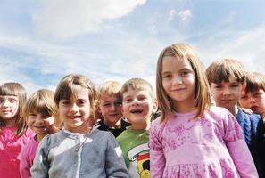 niños en edad preescolar foto