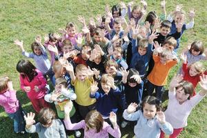 niños en edad preescolar foto