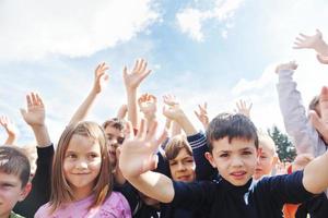 niños en edad preescolar foto