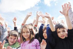 niños en edad preescolar foto