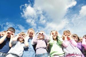 niños en edad preescolar foto