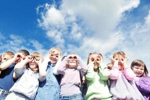 niños en edad preescolar foto