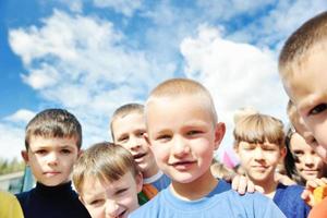 niños en edad preescolar foto