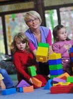 niños en edad preescolar foto