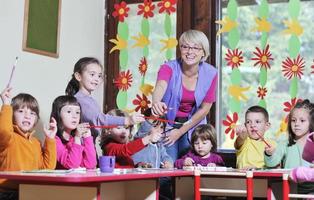 niños en edad preescolar foto