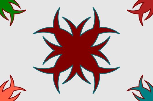 illustration vector graphic of seamless pattern, good for tile pattern, colour version