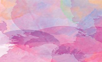 Abstract Colorful Soft Watercolor Background Vector