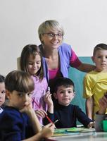 niños en edad preescolar foto