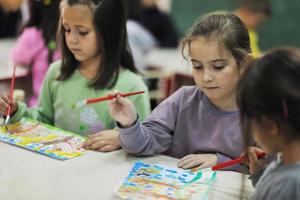 niños en edad preescolar foto