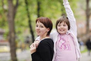 Mom and child photo