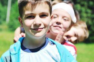 child group outdoor photo