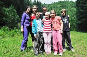 child group outdoor photo