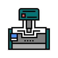 molding apparatus color icon vector illustration