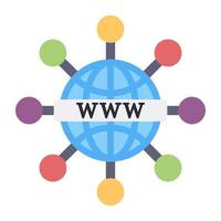 un icono de descarga premium de www vector