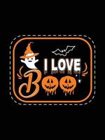 Halloween horror vintage t-shirt design, scary print template vector graphics, high-quality typography illustration shirt design