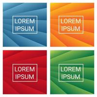 colorful geometric gradient background vector template