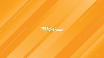 Orange abstract background with geometry shapes. Minimal background with modern corporate concept. Dynamic and sport banner design. Vector illustration