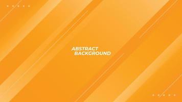 Orange abstract background with geometry shapes. Minimal background with modern corporate concept. Dynamic and sport banner design. Vector illustration
