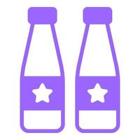 drink bottle, drink icon, vector design usa independence day icon.