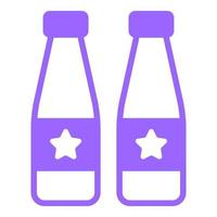 drink bottle, drink icon, vector design usa independence day icon.