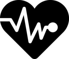 cardiología, ícono cardíaco, atención médica e ícono médico. vector