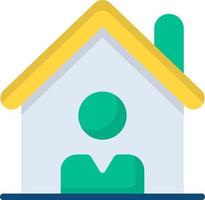 house, staying home icon, healthcare and medical icon. vector