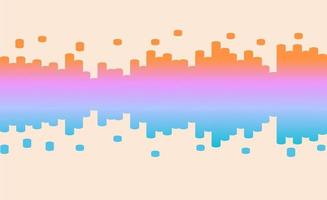 Rounded Lines Halftone Background vector