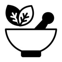 herbal medicine icon, healthcare and medical icon. vector
