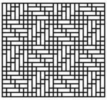 black and white abstract geometric decorative pattern vector