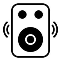 speaker, woofer icon, vector design usa independence day icon.