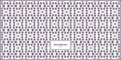 unique random shape pattern design vector