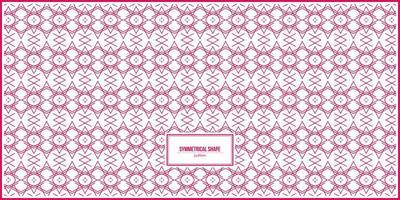 unique and lovely pink rhombus pattern vector