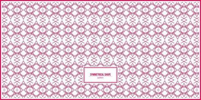 unique and lovely pink rhombus pattern vector