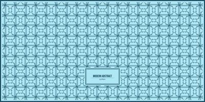 modern abstract pattern with bright blue background vector