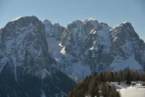 mountain winter nature photo