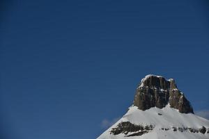 montaña invierno naturaleza foto