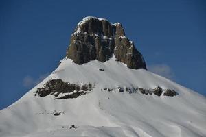 mountain winter nature photo