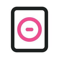 Speaker Icon with Two Tone vector