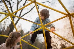 kids in park playground photo