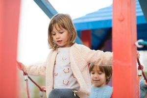 kids in park playground photo